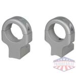 DNZ  Game Reaper 2   2-Piece Scope Mount (2 Screws) - Browning A-Bolt Sako A7 Steyr Long & Short Action - 1" High Silver
