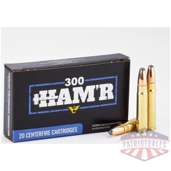 Wilson Combat Speer Hot Core HAM'R Rifle Ammunition .300 HAM R 130gr SP 2510 fps 20/ct