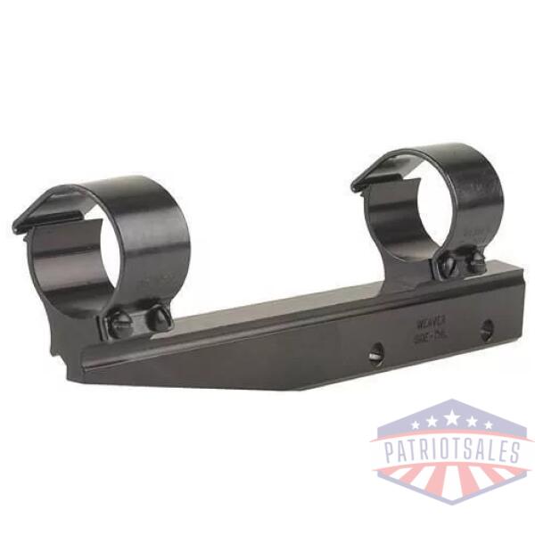 Weaver Detachable Side Mount Aluminum Scope Rings & Base Mount 1" High (Long Style)