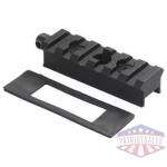 EXT MULTI SLOT BASE RUG AMER LA Black Matte Base PicatinnyClam 99468