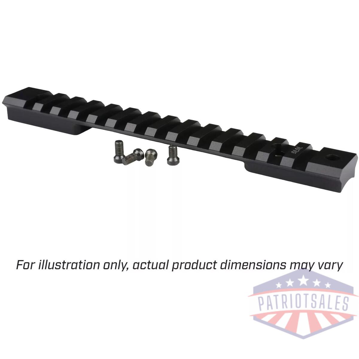 Warne savage sa tactical  mountain tech tactical rail 20moa 8-40 screws - image 1