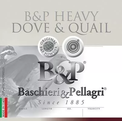 B&P Dove & Quail Shotshells- 20 ga 2-3/4 In 1 oz #7.5 1175 fps 25/ct
