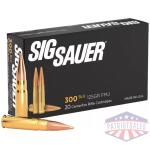Sig Sauer Elite Ball Handgun Ammunition 300 Blackout 125gr FMJ 2145 fps 20/ct