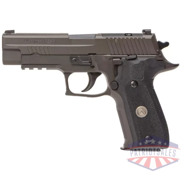 SIG P226 Legion DA/SA Handgun 9mm Luger 10rd Magazines (3) 4.4" Barrel Optic Ready Gray/Black Finish