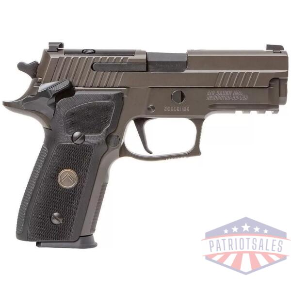 Sig Sauer P229 Legion Compact Handgun 9mm Luger 10rd Magazines (3) 3.9" Barrel Legion Grey Optics Ready Manual Safety