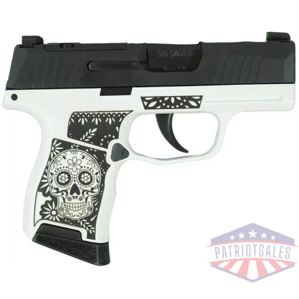 Sig Sauer "Sugar Skull" P365 Optic Ready Handgun 9mm Luger 10rd Magazines(2) 3.1" Barrel X-RAY 3 Sights