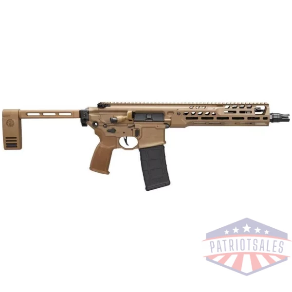 Sig Sauer MCX-SPEAR LT IR Pistol 5.56mm 30rd Magazine(1) 11.5" Threaded Barrel Coyote Finish Folding Brace
