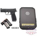 Sig Sauer P365 XMACRO Kit 9mm Luger 17rd Magazines(3) 3.7" Barrel Dummy Rounds Certificate for LifePod