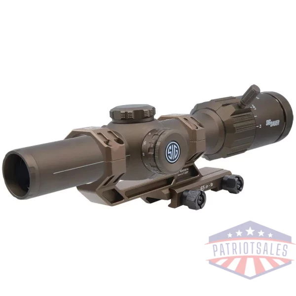 Sig Sauer Tango MSR Rifle Scope 1-10x28mm 34mm SFP Illum MSR BDC10 Reticle 0.5 MOA Coyote