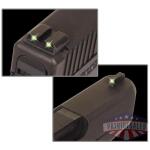 Truglo Tritium Sights Fit Front & Rear Sig #6 Front/#8 Rear Front Green/Rear Green