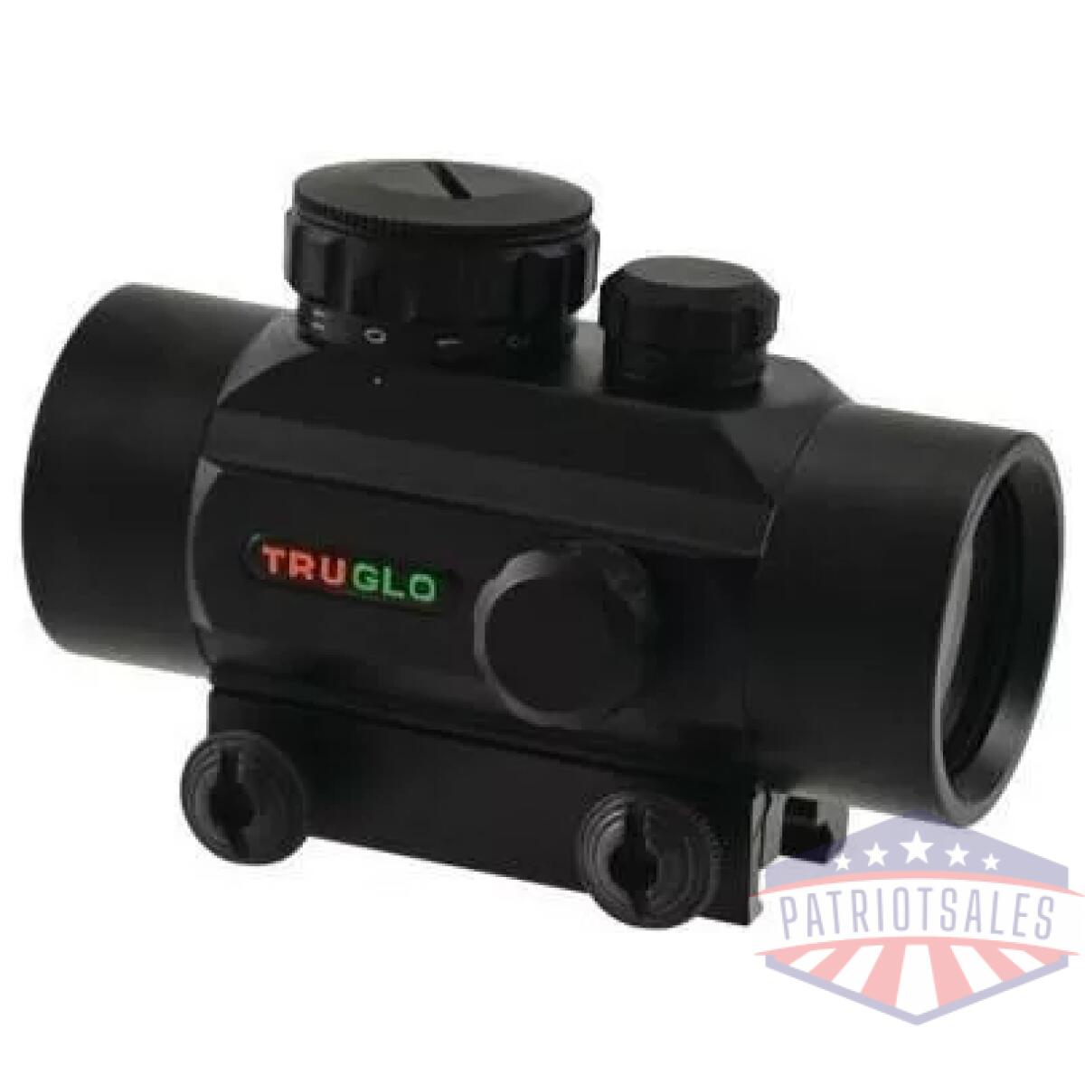 Truglo red dot sight 30mm 5moa dot reticle black - image 1