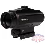 Truglo PR3 Prism Red Dot Sight 32mm 6 MOA CQB Circle Dot Reticle Black