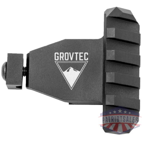 Grovtec PAR 45 Degree Picatinny Angled Rail Black