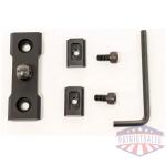 Grovtec Anschutz T-Nut Rail Adaptor Set Black