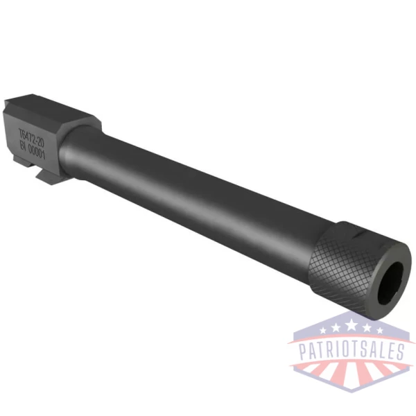 Canik Full Size Threaded Handgun Barrel for TP9 SFX TP9 SFL Black