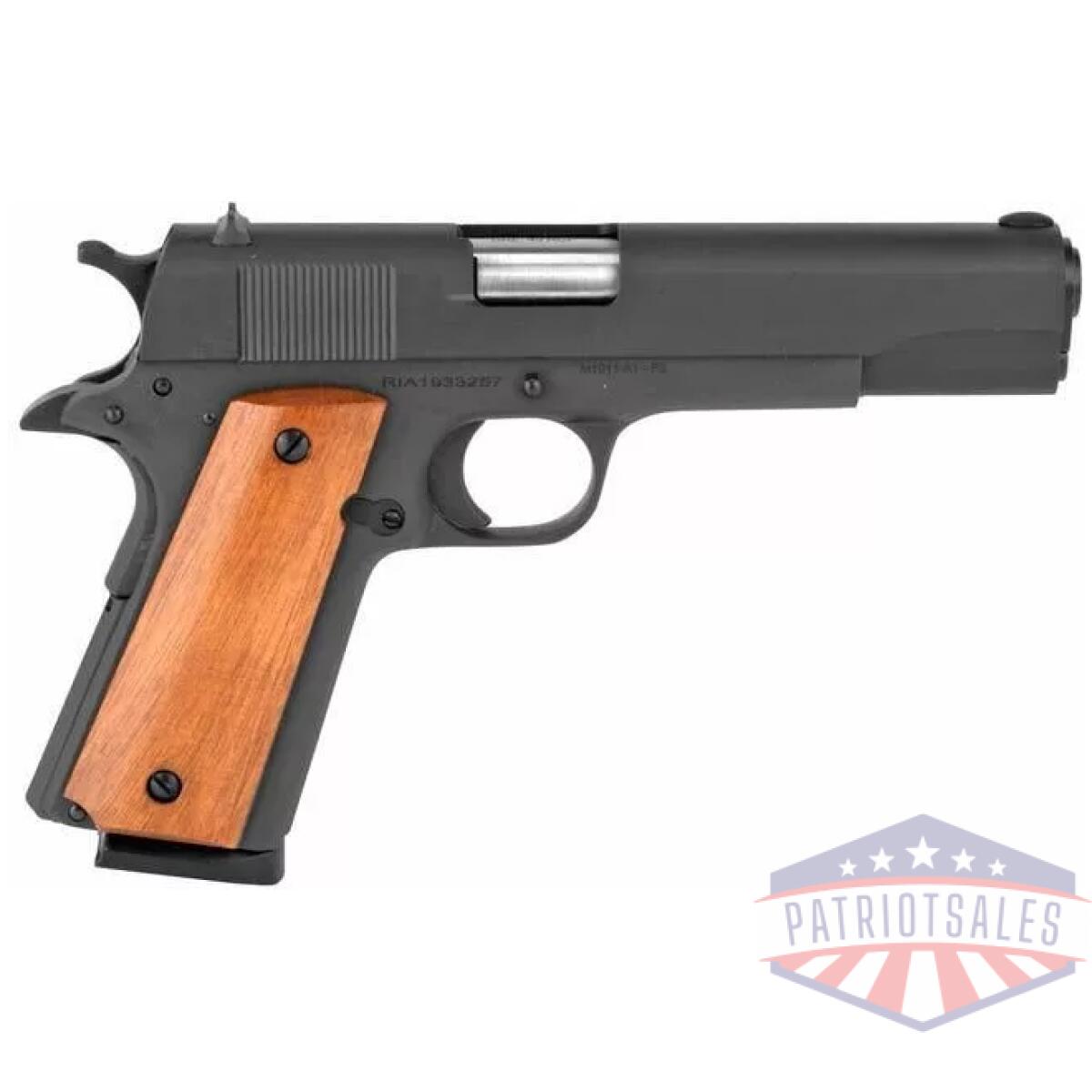 Ri armscor m1911-a1 fsp handgun 45 auto 8rd magazine 5" barrel parkerized - image 1