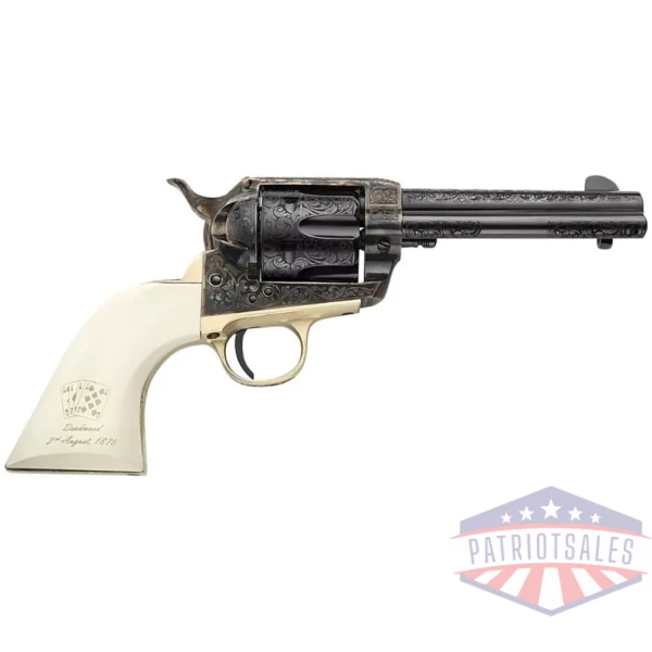 Pietta Great Western II Dead Man's Hand Handgun .357 Mag 6rd Capacity 4.75" Barrel Aces and Eights Grip