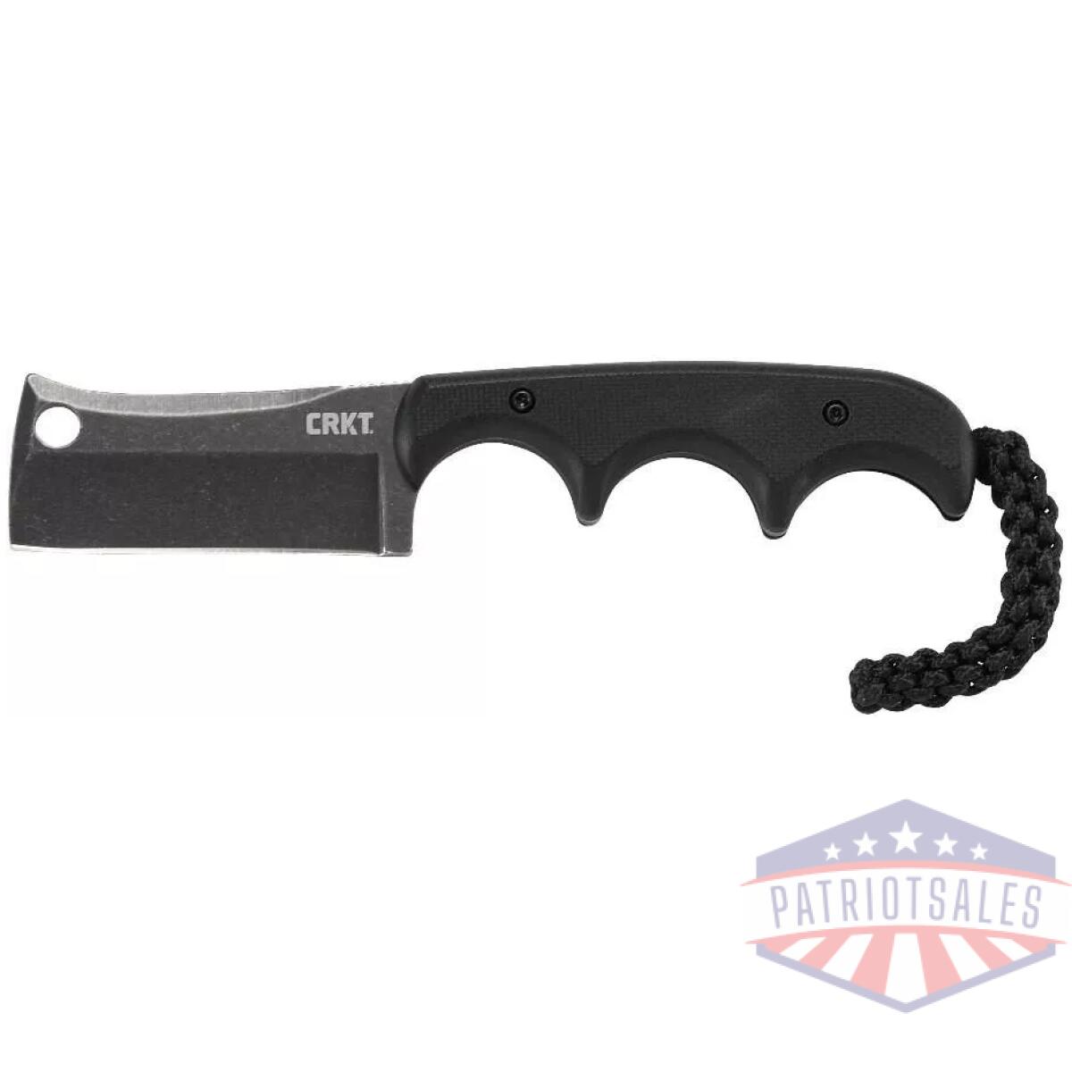 Https3a2f2fmedia. Chattanoogashooting. Com2fimages2fproduct2fzb2383k2f2383k - crkt minimalist cleaver blackout fixed knife 2 1/8" blade black - https3a2f2fmedia. Chattanoogashooting. Com2fimages2fproduct2fzb2383k2f2383k