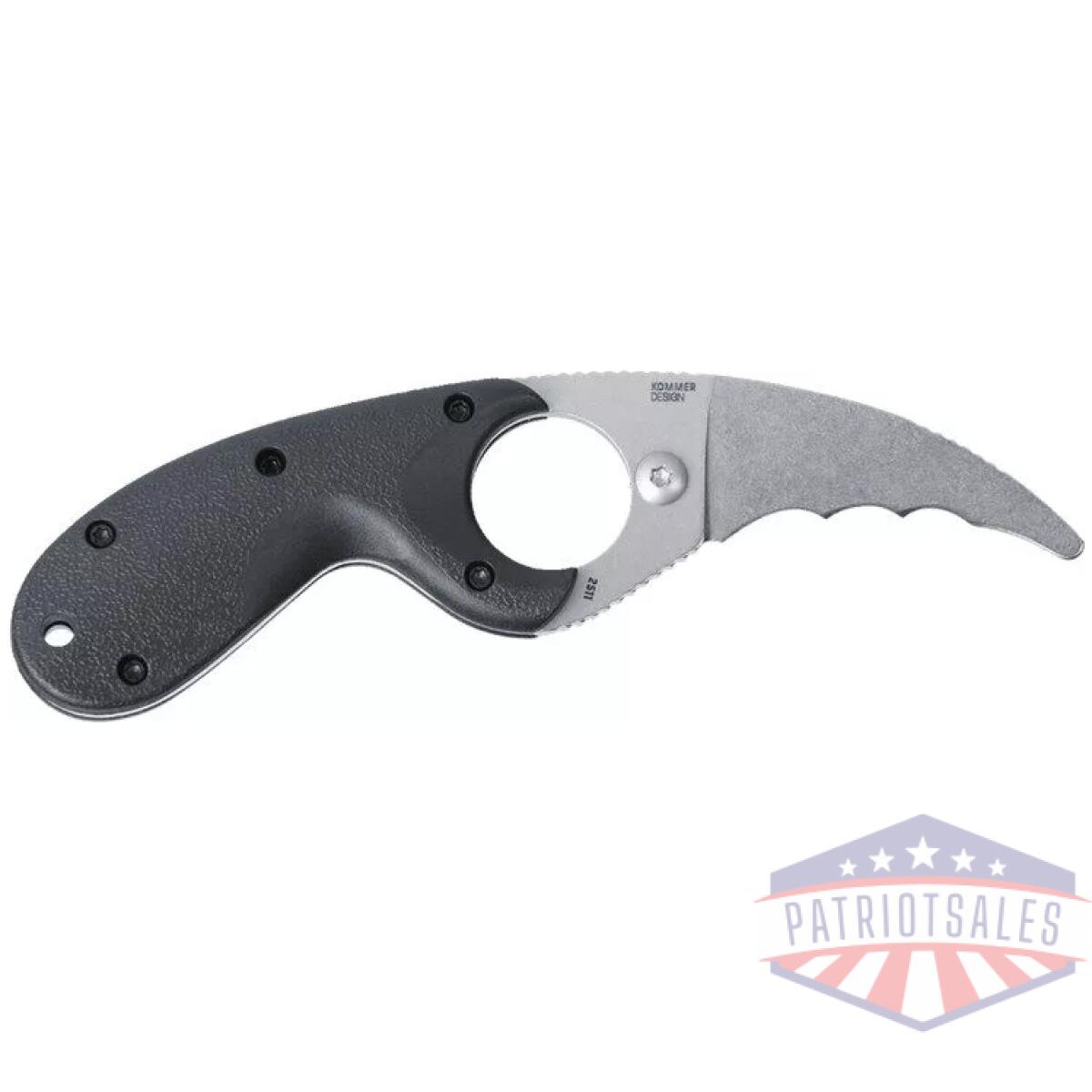Https3a2f2fmedia. Chattanoogashooting. Com2fimages2fproduct2fzb25112fzb2511-1 - crkt bear claw fixed blade knife 2-2/5" veff serrated hawksbill blade black - https3a2f2fmedia. Chattanoogashooting. Com2fimages2fproduct2fzb25112fzb2511 1