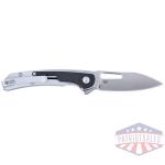 CRKT Padawan Folding Knife 3" Drop Point Blade Black and Silver
