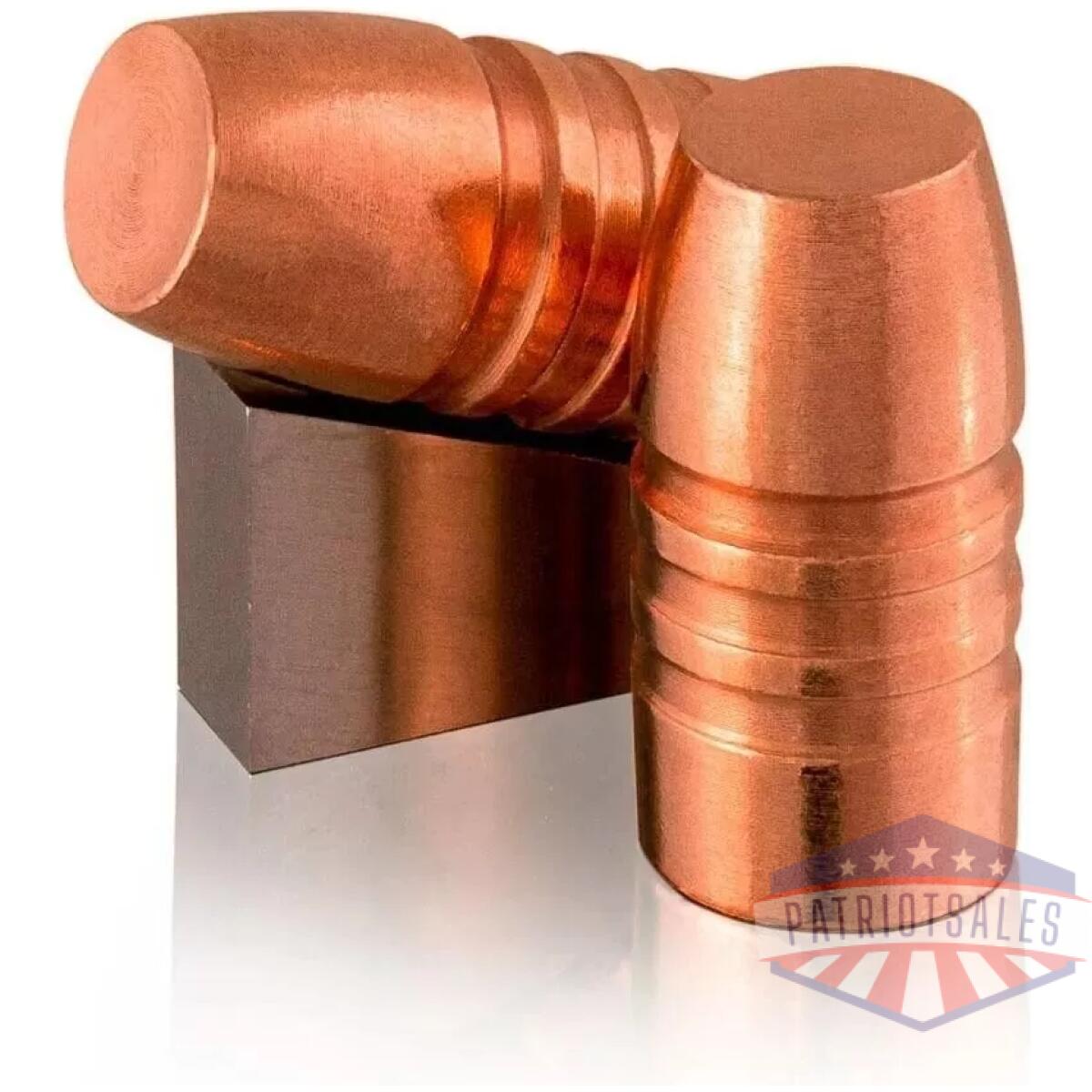 Lehigh. 452 cal 300gr wide flat nose lead-free dangerous game solid bullet 50/rd - image 1