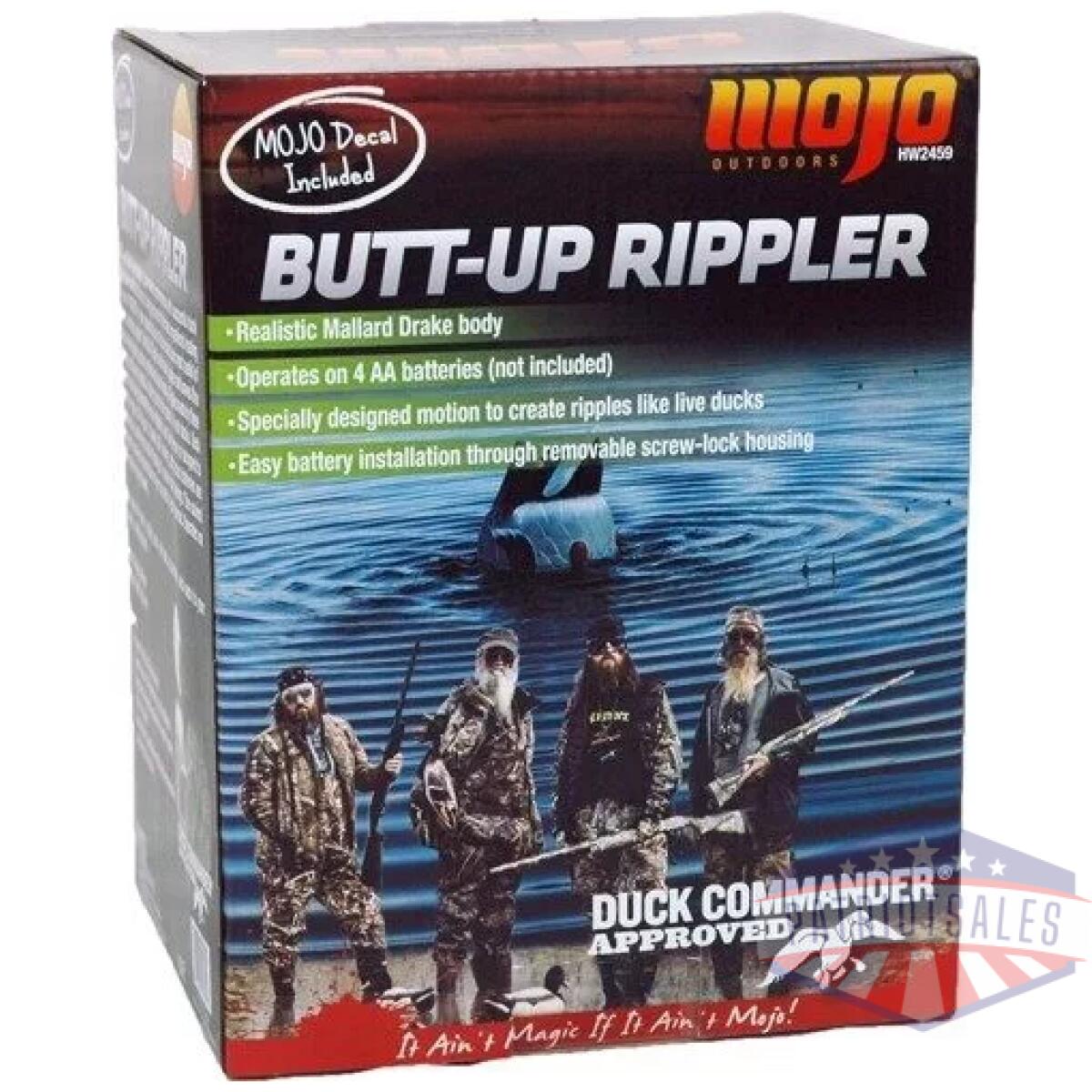 Mojo butt up mallard rippler - decoy - image 3