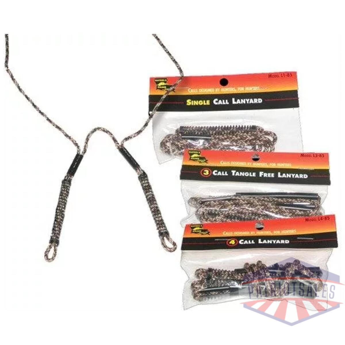 Haydel's call lanyard triple - camo - image 2