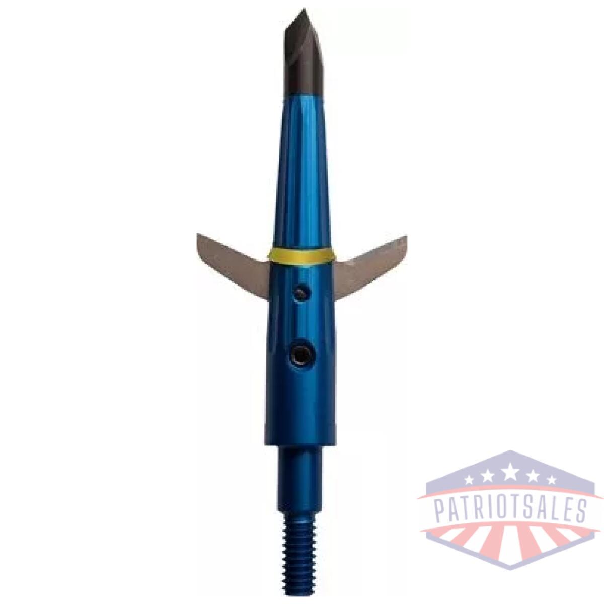 Swhacker broadhead levi morgan - 2-bld curved 100gr 2" cut 3pk - image 2