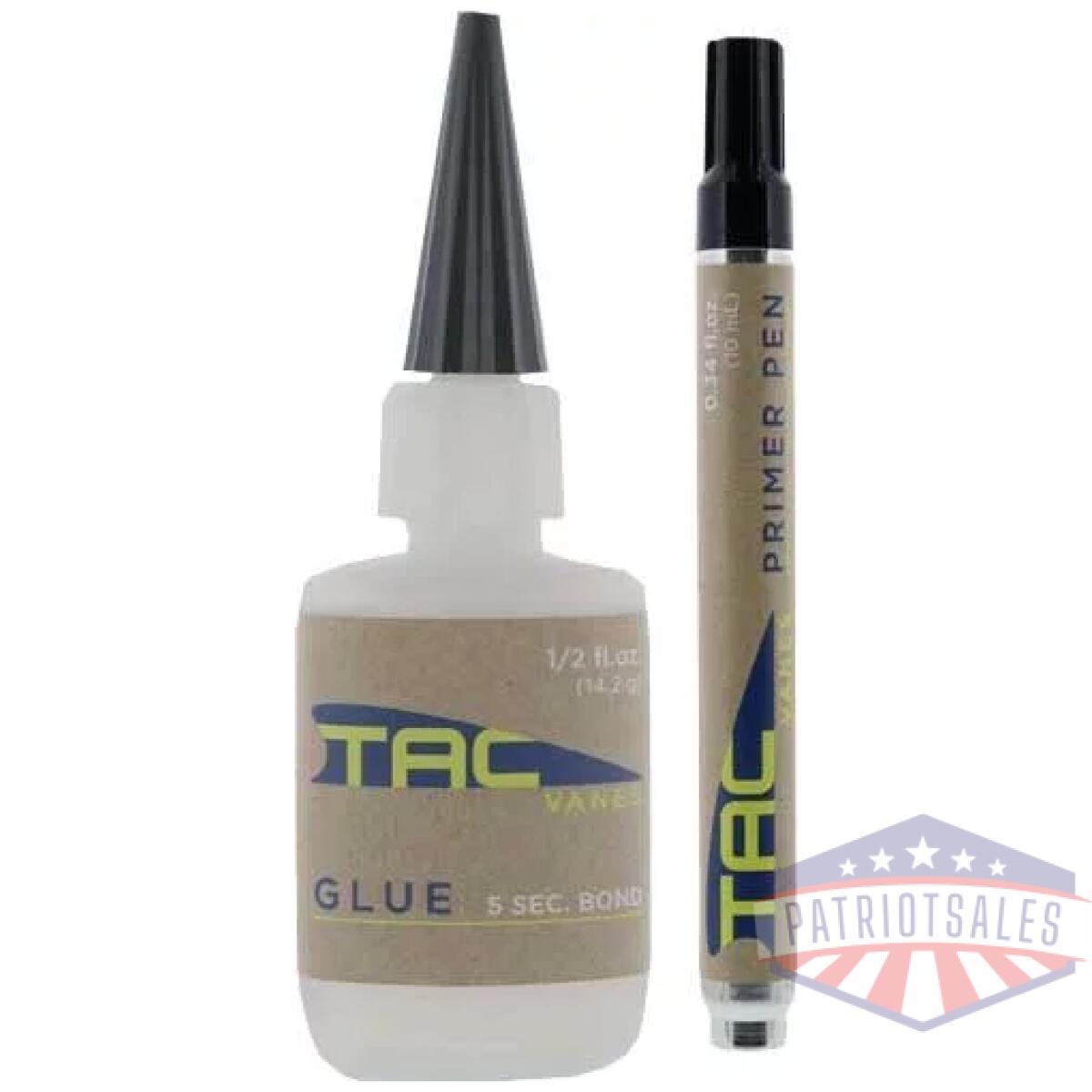 Tac vanes adhesion kit - 0. 5oz glue and primer pen - image 1