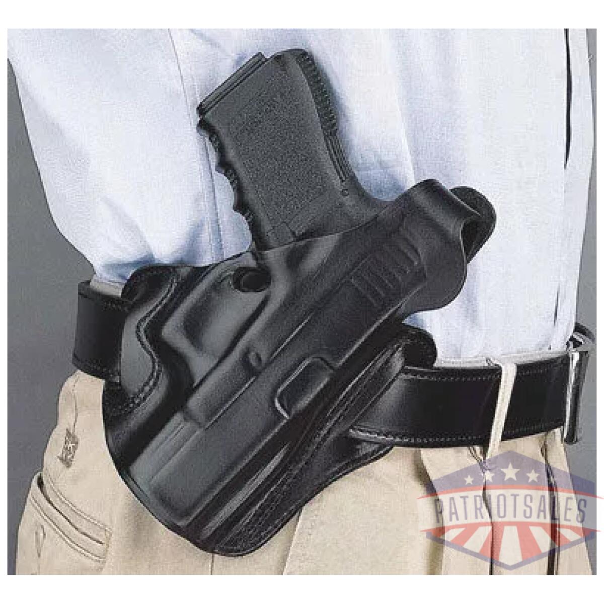 Desantis thumb break scabbard - rh owb leather ruger sec 9 tan - image 1