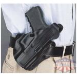 DESANTIS THUMB BREAK SCABBARD - RH OWB LEATHER RUGER SEC 9 TAN