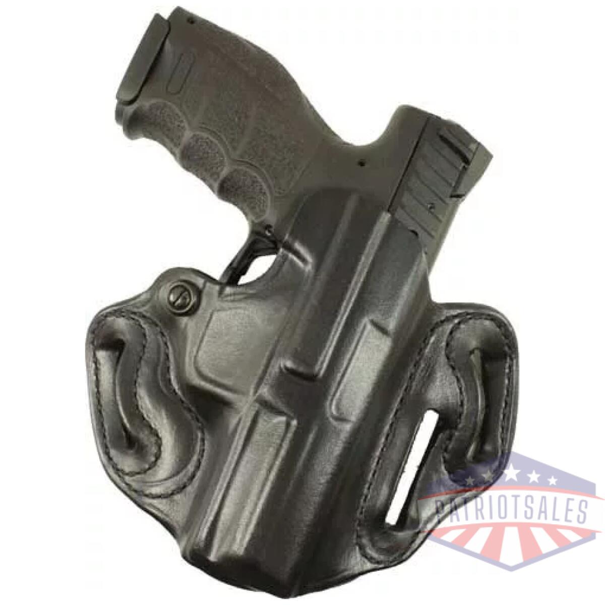 Desantis speed scabbard holstr - rh owb leather shield 9 ez blk - image 1