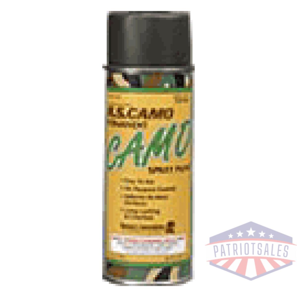 Hs camo spray paint flat - black 12oz - image 1