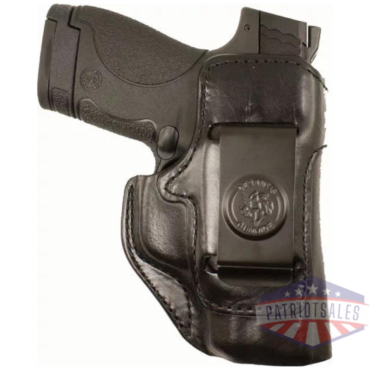 Desantis insider holster iwb - rh leather sig p365 black - image 1