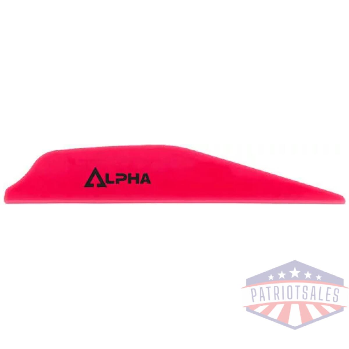 Bohning alpha ar 1250 vane - 2. 8" hot pink 36pk - image 1