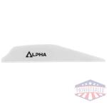 BOHNING ALPHA AR 1250 VANE - 2.8" WHITE 36PK