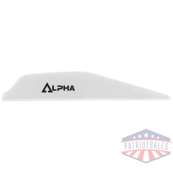 BOHNING ALPHA AR 1250 VANE - 2.8" WHITE 36PK