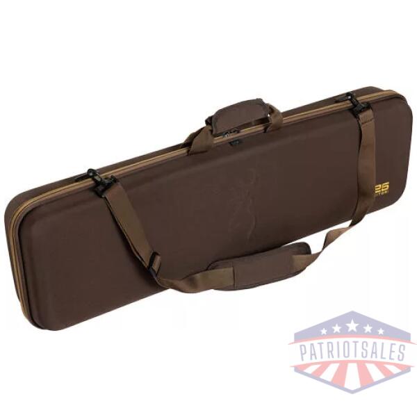 BROWNING VAPOR 825 FITTED CASE - 36"L W/EMBROIDERED LOGO BROWN