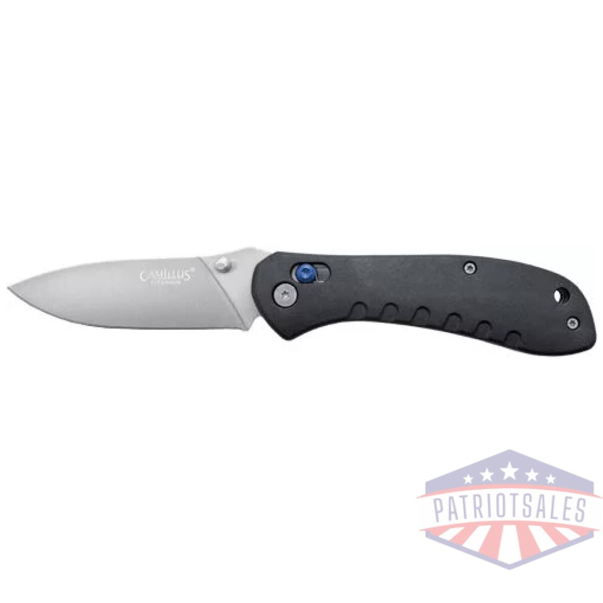 Camillus rovax folding knife - 3. 25" ss blade nylon black - image 1