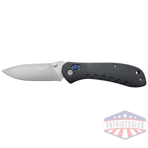 CAMILLUS ROVAX FOLDING KNIFE - 3.25" SS BLADE NYLON BLACK
