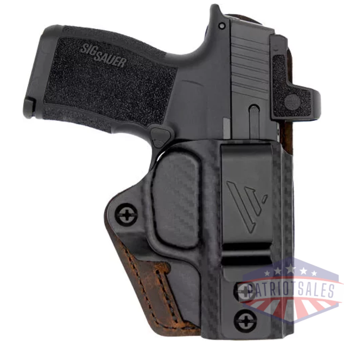 Versacarry compound custom iwb - holster poly s&w mp shield brn - image 2