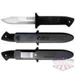 COLD STEEL PEACE MAKER III 4" - PLAIN EDGE BOOT KNIFE W/SHEATH