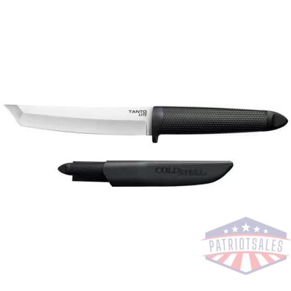 COLD STEEL TANTO LITE 6" TANTO - BLADE PLAIN EDGE W/SHEATH