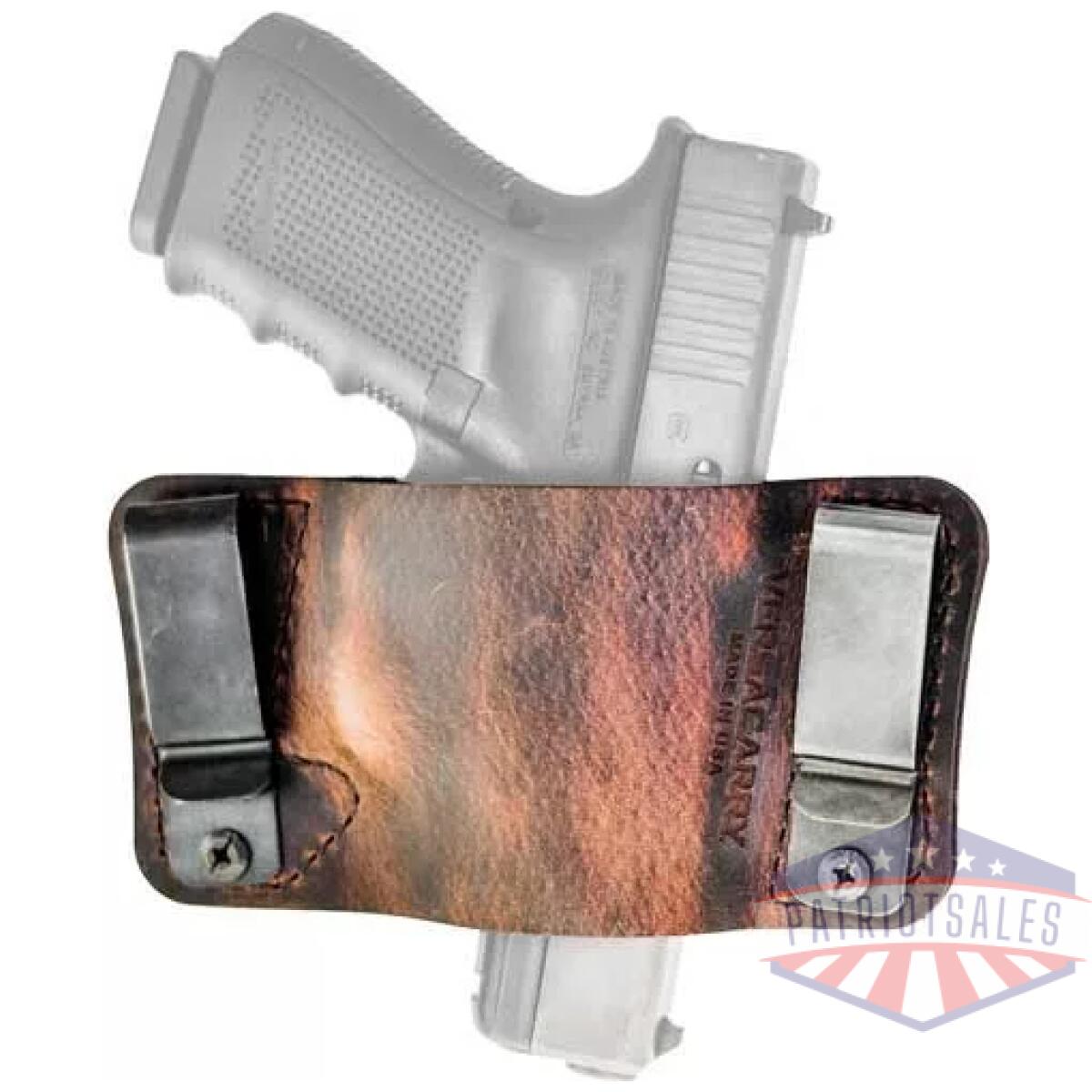 Versacarry orion owb/iwb tuck - holster rh/lh size 2 distr brn - image 1