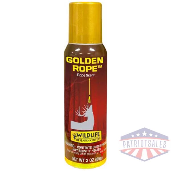 WRC GOLDEN ROPE SCENT SPRAY - CAN 3OZ AEROSOL