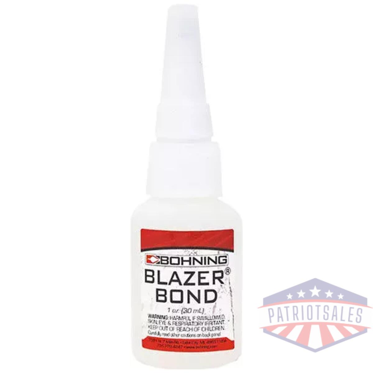Bohning glue blazer bond - 1/2oz bottle - image 1