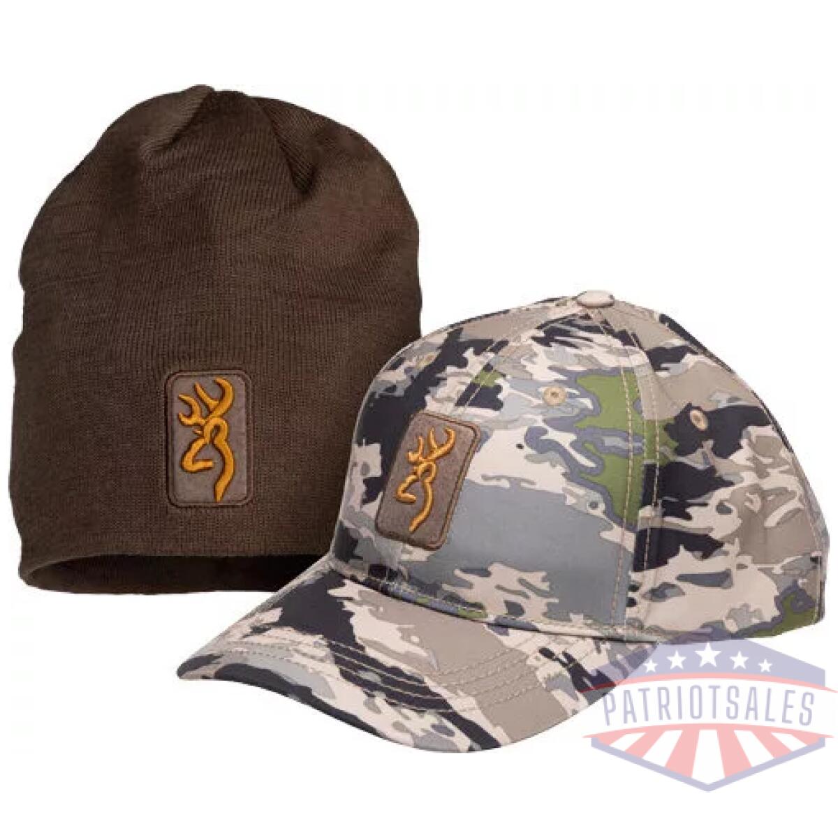 Browning cap/beanie combo - ovix/major brown - image 1