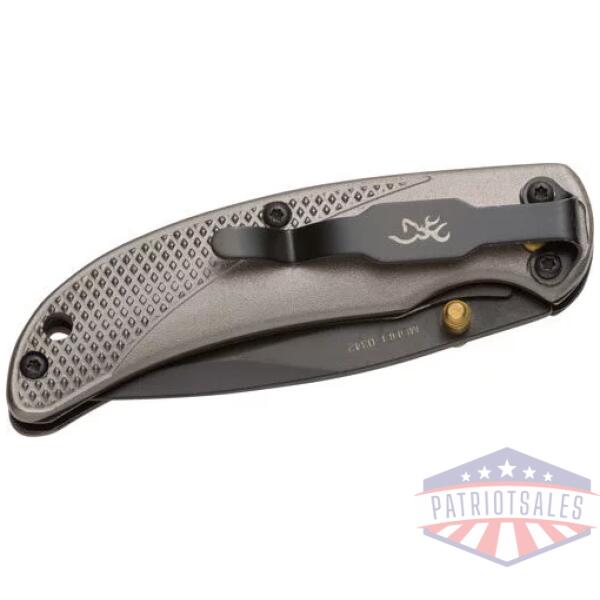 BROWNING KNIFE PRISM III FLDNG - HUNTER 2.38" BLK/CARBON GRAY