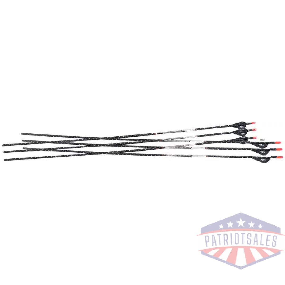 Easton arrow fmj 5mm 340 - w/ 2" blazer vanes 6-pack - image 1