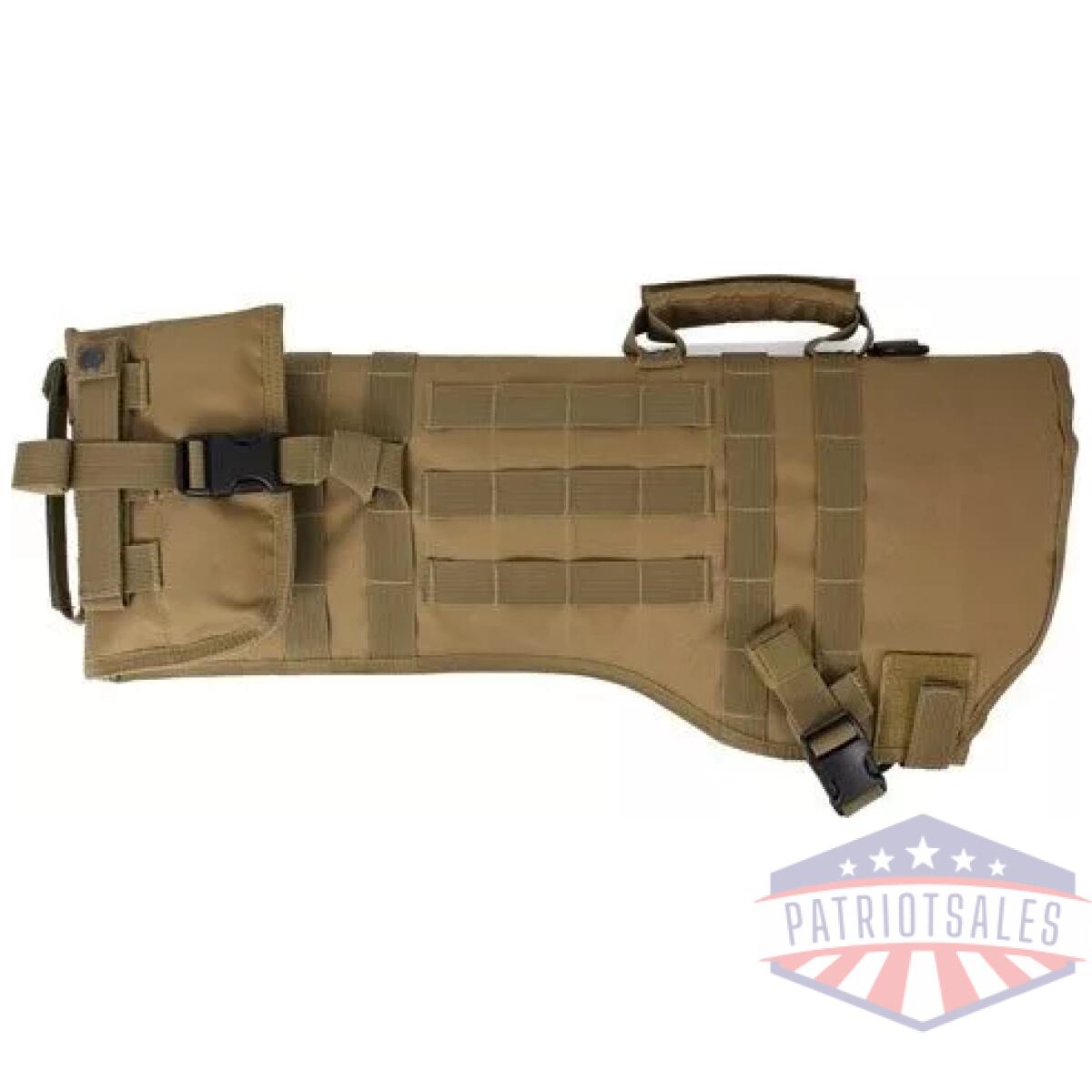 Red rock molle rifle scabbard - coyote tan - image 2